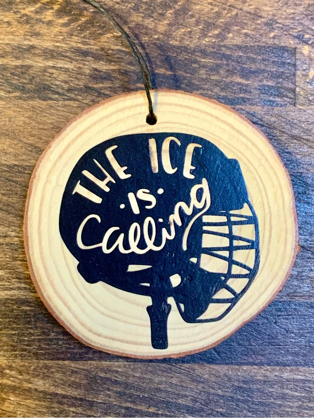 Hockey Helmet Ornament